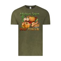 Vintage Olive whatever spices your pumpkin Vintage Tee - BundleAndBundleShop