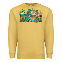 Antique Gold jesus is my anchor coffee cups Premium Sweatshirt - Jasminsmagicworld