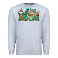 Heather Grey jesus is my anchor coffee cups Premium Sweatshirt - Jasminsmagicworld