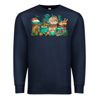 Navy jesus is my anchor coffee cups Premium Sweatshirt - Jasminsmagicworld