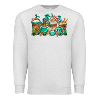 Oatmeal Heather jesus is my anchor coffee cups Premium Sweatshirt - Jasminsmagicworld