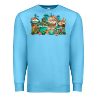 Ocean Blue jesus is my anchor coffee cups Premium Sweatshirt - Jasminsmagicworld