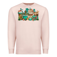 Pale Pink jesus is my anchor coffee cups Premium Sweatshirt - Jasminsmagicworld