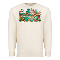 Sandshell jesus is my anchor coffee cups Premium Sweatshirt - Jasminsmagicworld