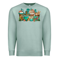 Seafoam jesus is my anchor coffee cups Premium Sweatshirt - Jasminsmagicworld