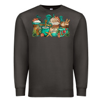 Smoke jesus is my anchor coffee cups Premium Sweatshirt - Jasminsmagicworld