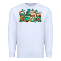 White jesus is my anchor coffee cups Premium Sweatshirt - Jasminsmagicworld