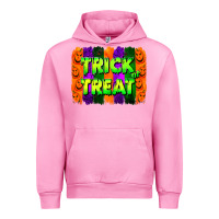 Fuchsia Pink trick or treat brushstroke Urban Hoodie - Jasminsmagicworld