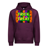 Mauve Wine trick or treat brushstroke Urban Hoodie - Jasminsmagicworld