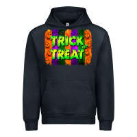 Navy trick or treat brushstroke Urban Hoodie - Jasminsmagicworld