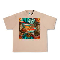 Burro western thanksgiving seamless pattern Urban Heavy Tee - BundleAndBundleShop
