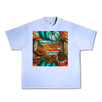 Grape Ice western thanksgiving seamless pattern Urban Heavy Tee - BundleAndBundleShop