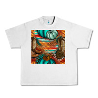 Lunar Rock western thanksgiving seamless pattern Urban Heavy Tee - BundleAndBundleShop