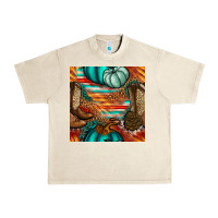 Sandshell western thanksgiving seamless pattern Urban Heavy Tee - BundleAndBundleShop