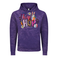 Cloud Purple hip hop Vintage Hoodie - CowhideDigitalArt