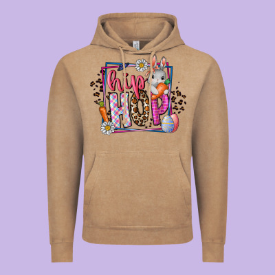 Hip Hop Vintage Hoodie Designed By Cowhidedigitalart