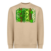 Mushroom st patricks day brush stroke Heavyweight Sweatshirt - RanaPortraitStore