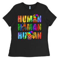 Black Human Pride Lgbt Ladies Tee - BundleAndBundleShop