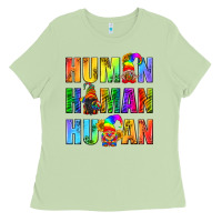 Matcha Human Pride Lgbt Ladies Tee - BundleAndBundleShop
