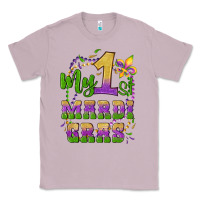 Lilac my first mardi gras glitter fleur de lis Classic Tee - Artiststas