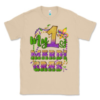 Mushroom my first mardi gras glitter fleur de lis Classic Tee - Artiststas