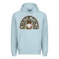 Blue Mist camouflage gnomes rainbow Premium Hoodie - Artiststas