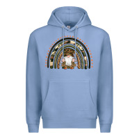 Colony Blue camouflage gnomes rainbow Premium Hoodie - Artiststas
