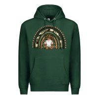 Sports Green camouflage gnomes rainbow Premium Hoodie - Artiststas