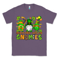 Lavender St. Patrick's Day shamrockin' with my gnomies Classic Tee - OliviaCreatesArt