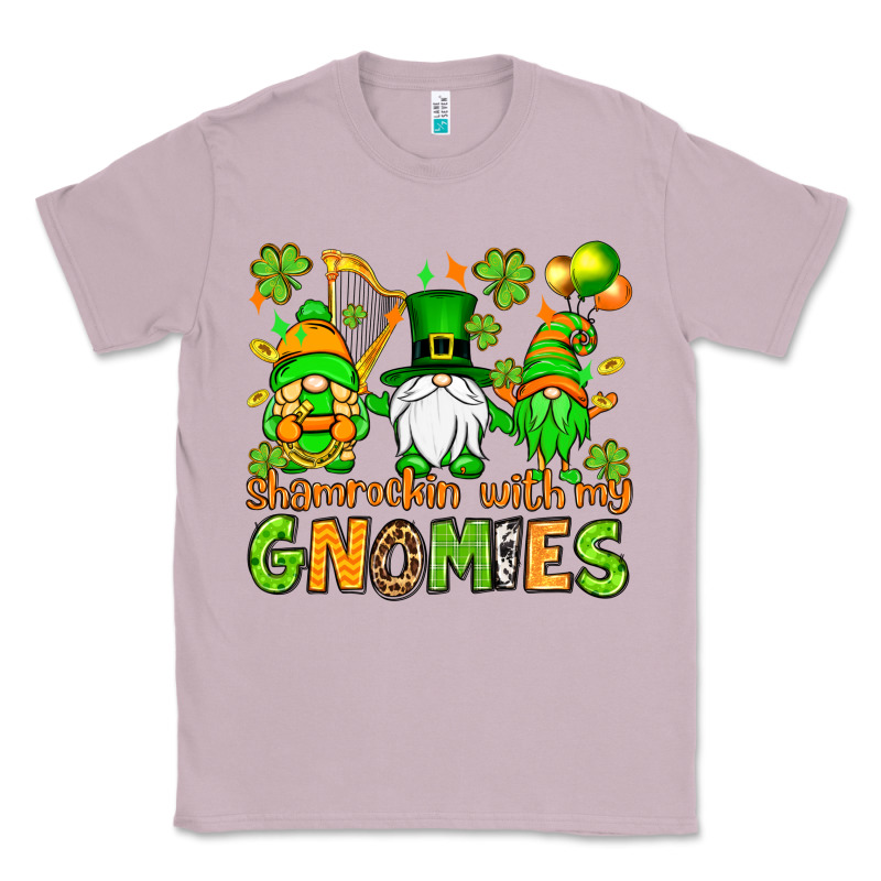 St. Patrick's Day Shamrockin' With My Gnomies Classic Tee by OliviaCreatesArt | Teevron