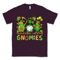 Plum St. Patrick's Day shamrockin' with my gnomies Classic Tee - OliviaCreatesArt