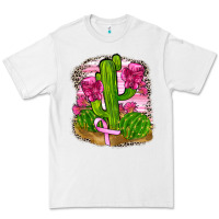 White breast cancer cactus Premium Tee - FaDigitalArtStudio