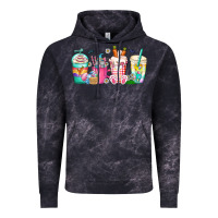 Cloud Black easter day coffee gnome Vintage Hoodie - CowhideDigitalArt