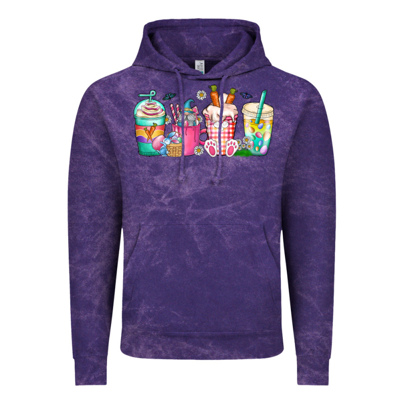 Easter Day Coffee Gnome Vintage Hoodie by CowhideDigitalArt | Teevron