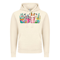 Vintage Artic easter day coffee gnome Vintage Hoodie - CowhideDigitalArt