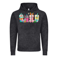 Vintage Black easter day coffee gnome Vintage Hoodie - CowhideDigitalArt