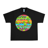 Black hispanic heritage month round earrings 3 Urban Heavy Tee - BundleAndBundleShop