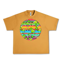 Hispanic Heritage Month Round Earrings 3 Urban Heavy Tee | Teevron