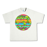 Pistachio hispanic heritage month round earrings 3 Urban Heavy Tee - BundleAndBundleShop