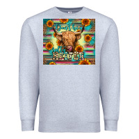 Heather Grey don't be a salty heifer Premium Sweatshirt - Jasminsmagicworld