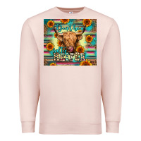 Pale Pink don't be a salty heifer Premium Sweatshirt - Jasminsmagicworld
