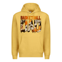 Antique Gold no background basketball dad Premium Hoodie - Jasminsmagicworld