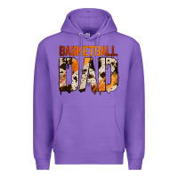 Purple no background basketball dad Premium Hoodie - Jasminsmagicworld