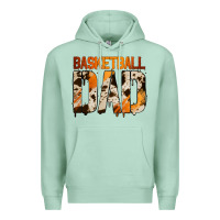 Seafoam no background basketball dad Premium Hoodie - Jasminsmagicworld