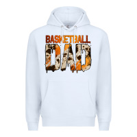 White no background basketball dad Premium Hoodie - Jasminsmagicworld