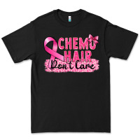 Black Breast Cancer Chemo hair don't care Premium Tee - FaDigitalArtStudio