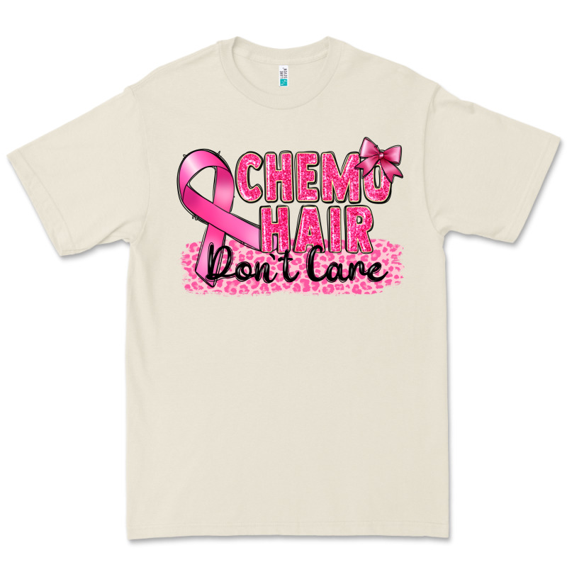 Breast Cancer Chemo Hair Don't Care Premium Tee by FaDigitalArtStudio | Teevron