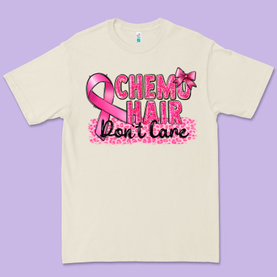 Breast Cancer Chemo Hair Don't Care Premium Tee Designed By Fadigitalartstudio