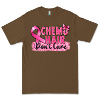 Cacao Breast Cancer Chemo hair don't care Premium Tee - FaDigitalArtStudio