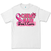White Breast Cancer Chemo hair don't care Premium Tee - FaDigitalArtStudio